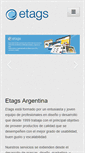 Mobile Screenshot of etags.com.ar